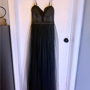 Elegant Black Evening Gown